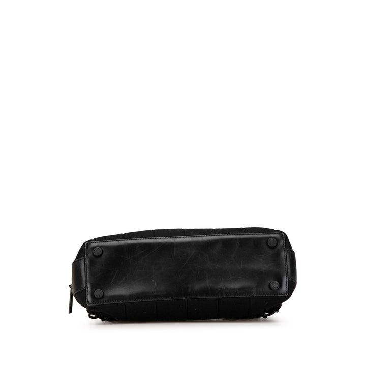 Top Quality Chanel Jersey Chocolate Bar Bowler Bag (SHG-ckSb0Y)