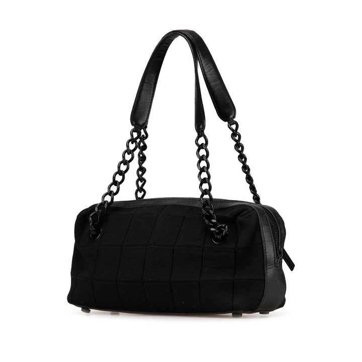 Top Quality Chanel Jersey Chocolate Bar Bowler Bag (SHG-ckSb0Y)