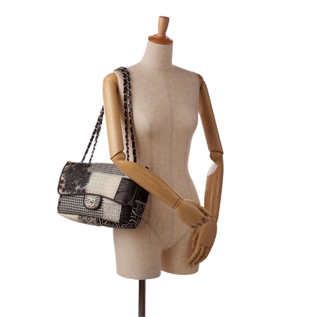 Top Quality Chanel Jumbo CC Patchwork Classic Flap (SHG-IhKtwL)