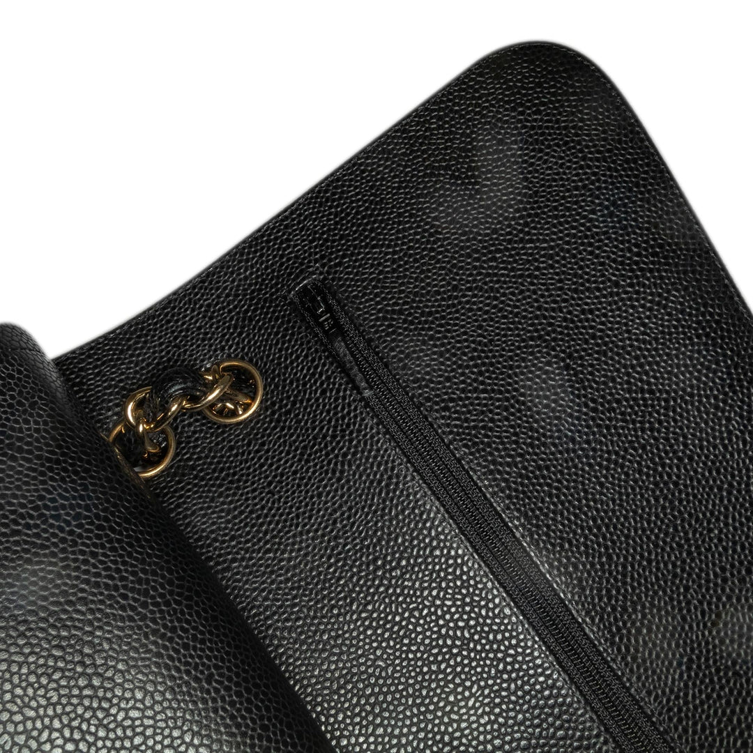 Top Quality Chanel Jumbo Classic Caviar Double Flap (SHG-uGolu5)