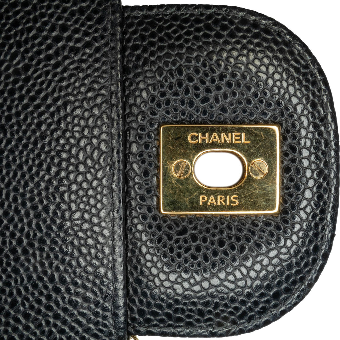 Top Quality Chanel Jumbo Classic Caviar Double Flap (SHG-uGolu5)