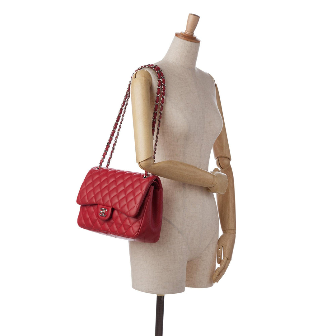Top Quality Chanel Jumbo Classic Lambskin Double Flap (SHG-EMzWHY)