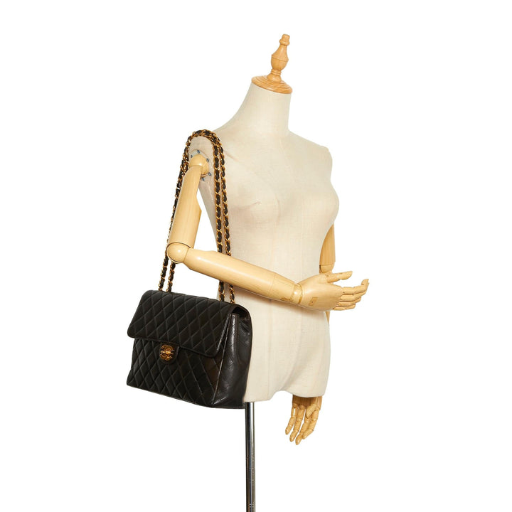 Top Quality Chanel Jumbo Classic Lambskin Single Flap (SHG-f1GsEa)