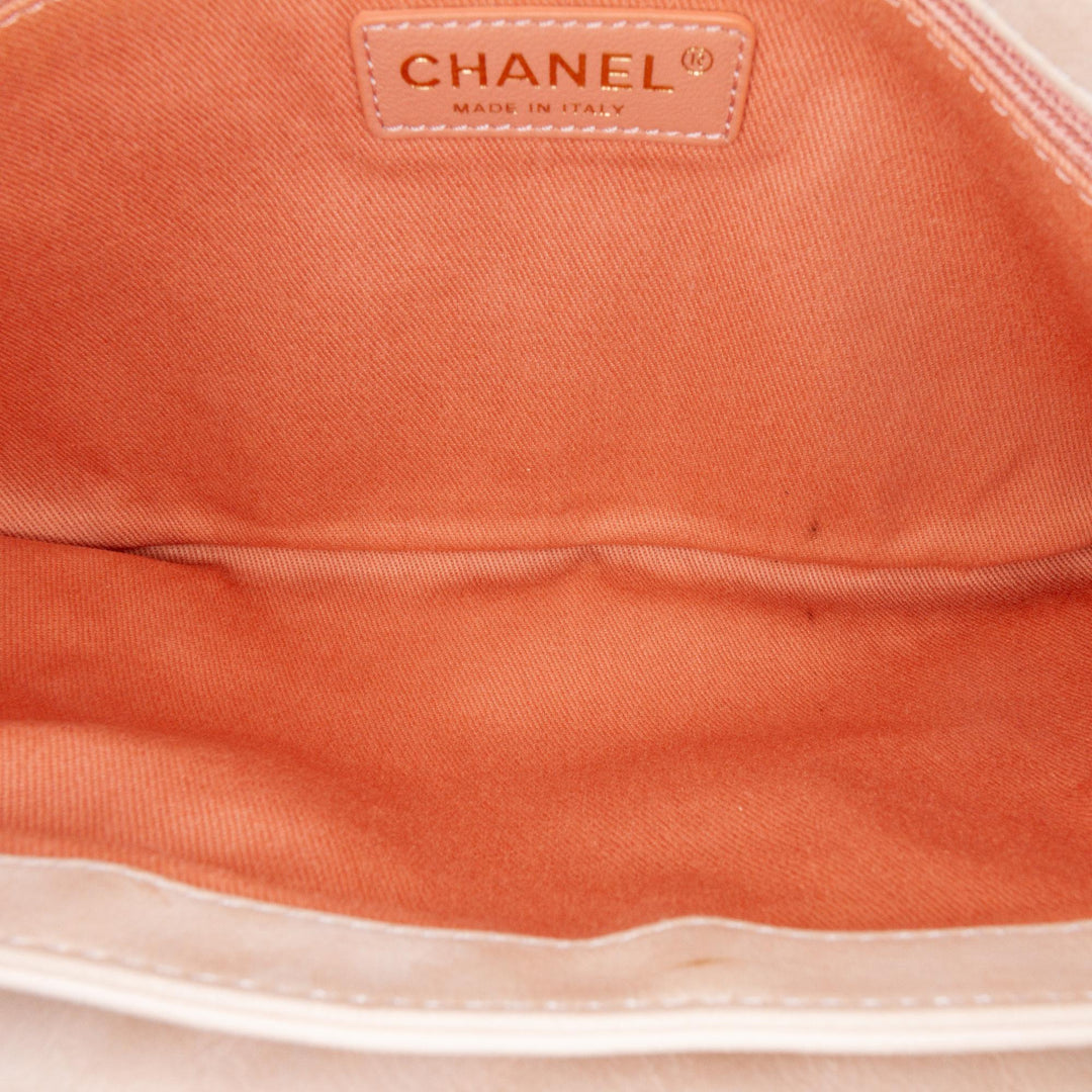 Top Quality Chanel Jumbo Quilted Calfskin Triple Stitched Flap (SHG-AbeUbg)