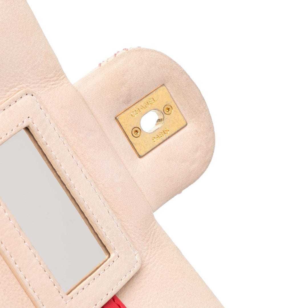 Top Quality Chanel Jumbo Quilted Calfskin Triple Stitched Flap (SHG-AbeUbg)