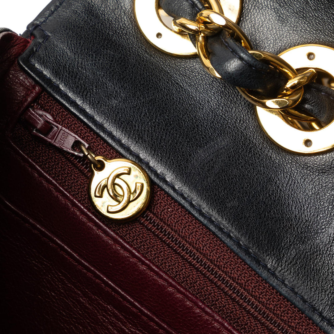 Top Quality Chanel Jumbo Vertical Quilt Lambskin Single Flap (SHG-NNbZF8)