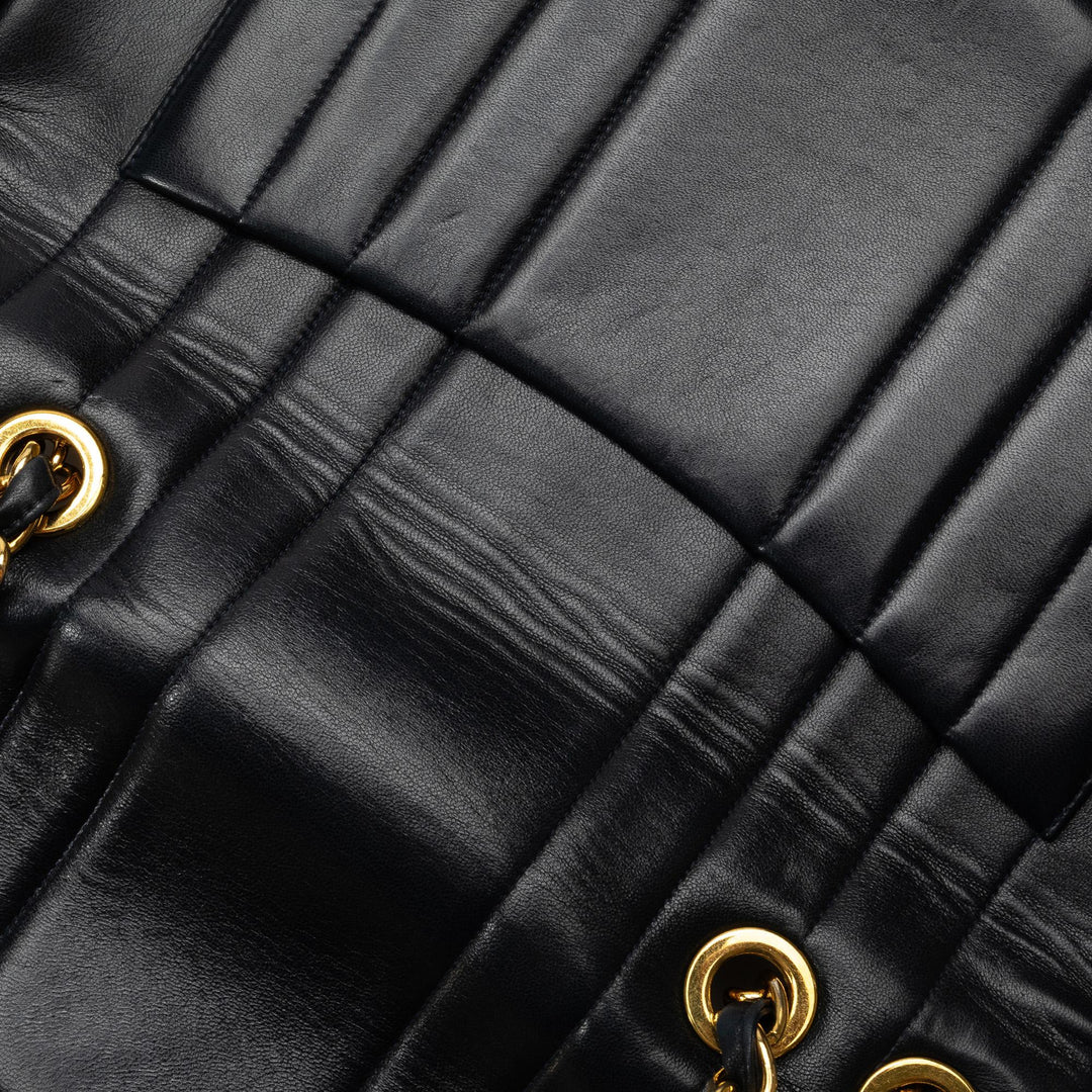 Top Quality Chanel Jumbo Vertical Quilt Lambskin Single Flap (SHG-NNbZF8)