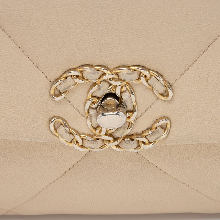 Top Quality Chanel Lambskin 19 Large Flap Shoulder Bag (SHF-EujpYA)