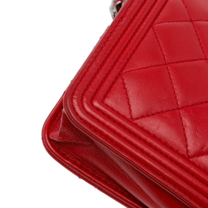 Top Quality Chanel Lambskin Boy Wallet On Chain (SHG-ZKpWID)