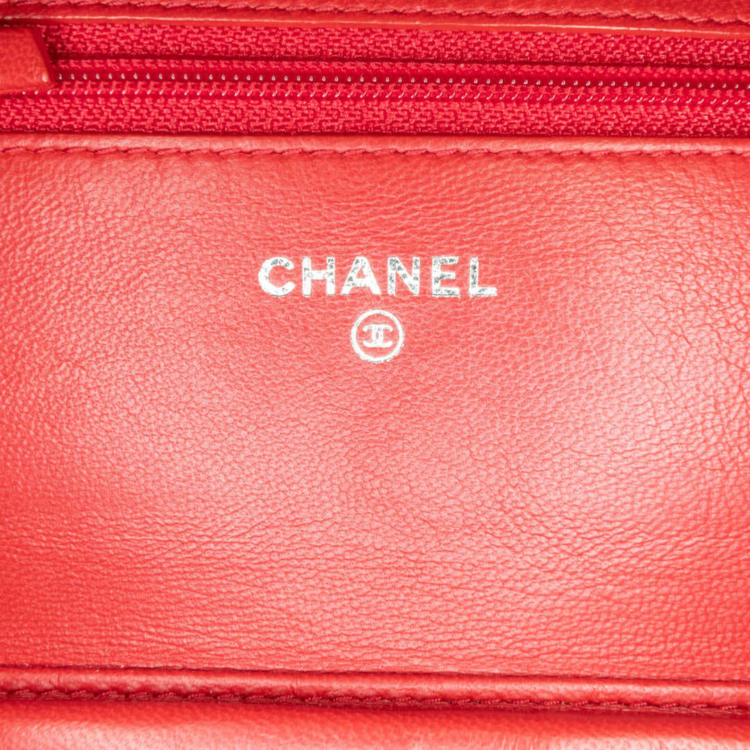 Top Quality Chanel Lambskin Boy Wallet On Chain (SHG-ZKpWID)