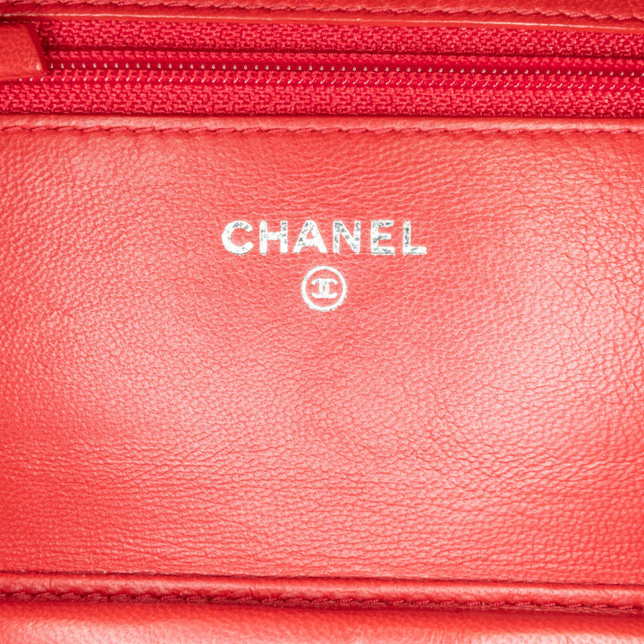 Top Quality Chanel Lambskin Boy Wallet On Chain (SHG-ZKpWID)