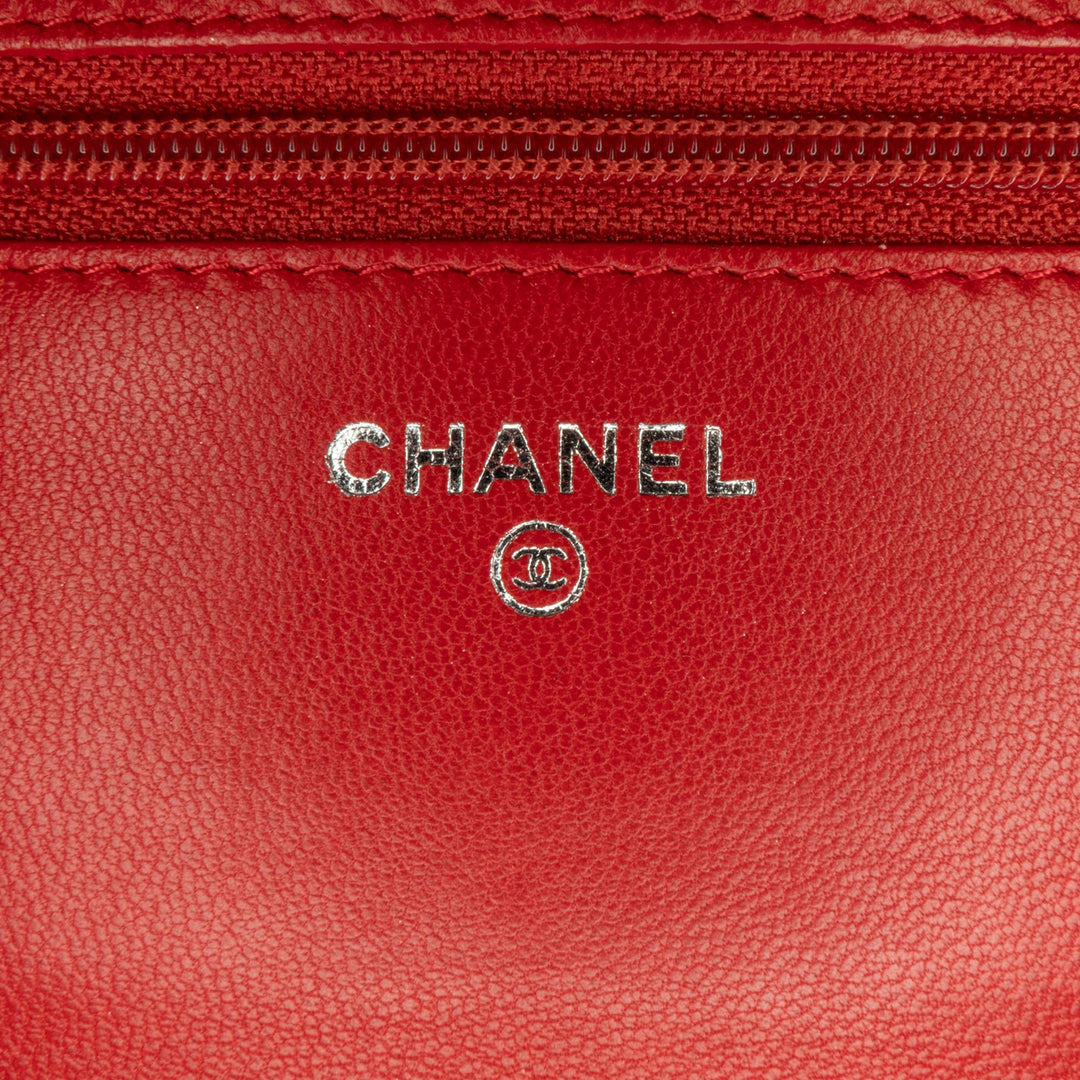 Top Quality Chanel Lambskin Boy Wallet On Chain (SHG-WD2kyT)