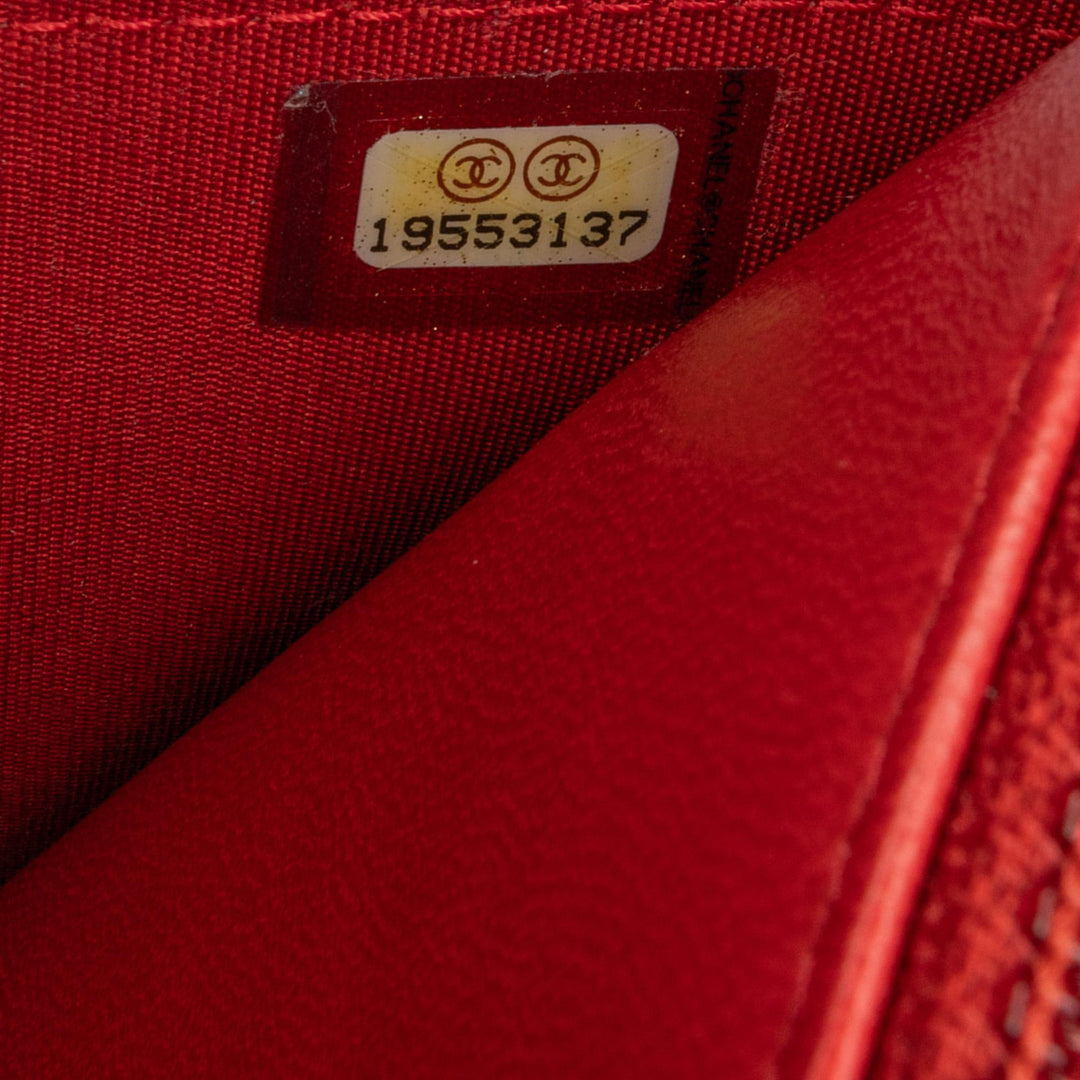 Top Quality Chanel Lambskin Boy Wallet On Chain (SHG-WD2kyT)