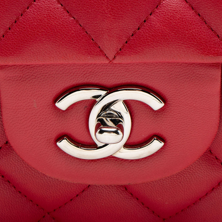 Top Quality Chanel Lambskin Classic Jumbo Single Flap Bag (SHF-2kI1jH)