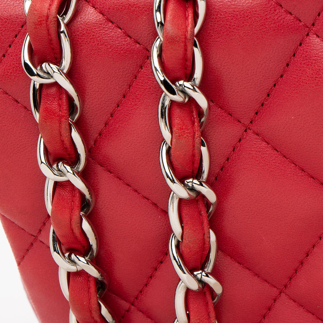 Top Quality Chanel Lambskin Classic Jumbo Single Flap Bag (SHF-2kI1jH)
