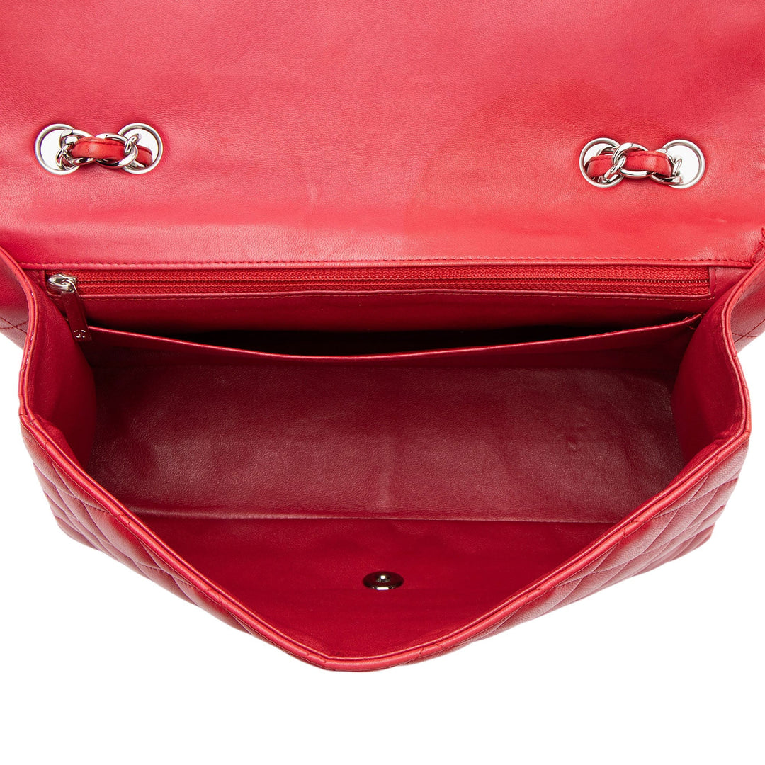 Top Quality Chanel Lambskin Classic Jumbo Single Flap Bag (SHF-2kI1jH)