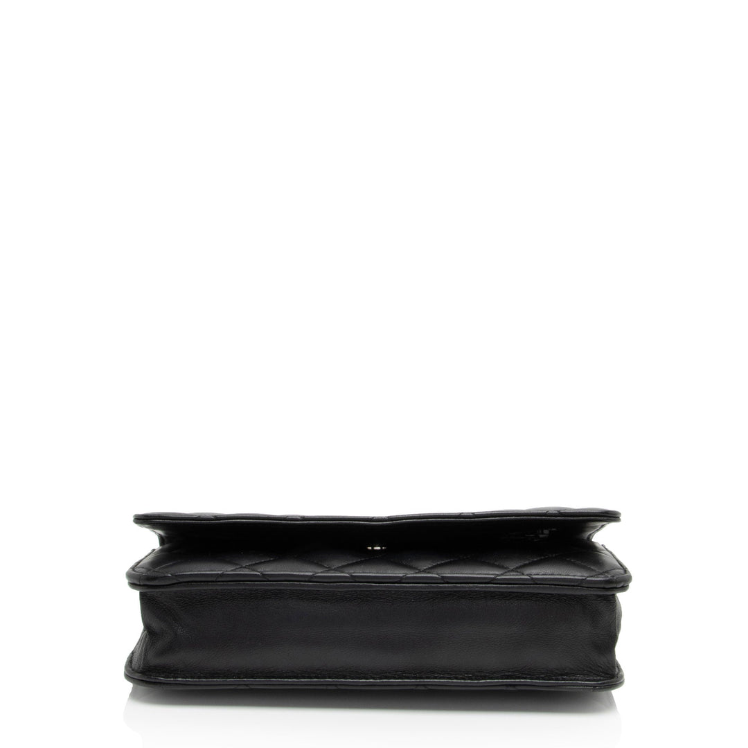 Top Quality Chanel Lambskin Classic Wallet on Chain (SHF-zqvIju)