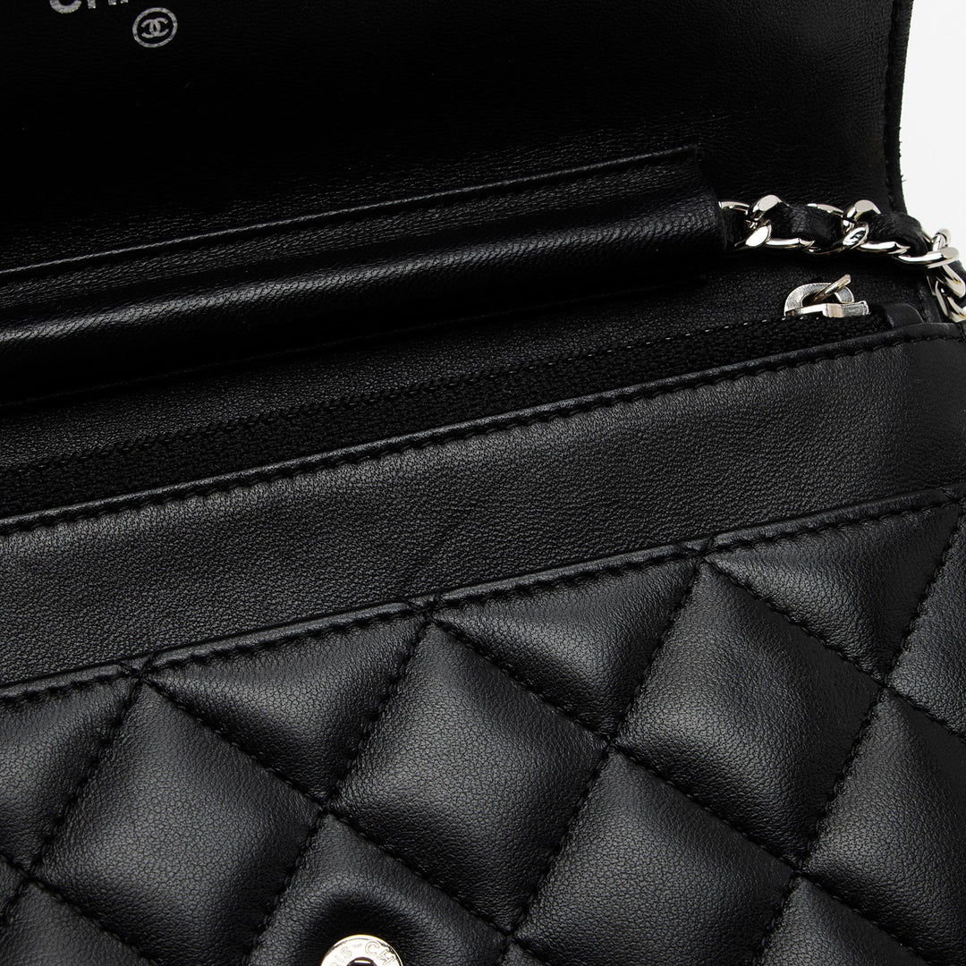 Top Quality Chanel Lambskin Classic Wallet on Chain (SHF-zqvIju)
