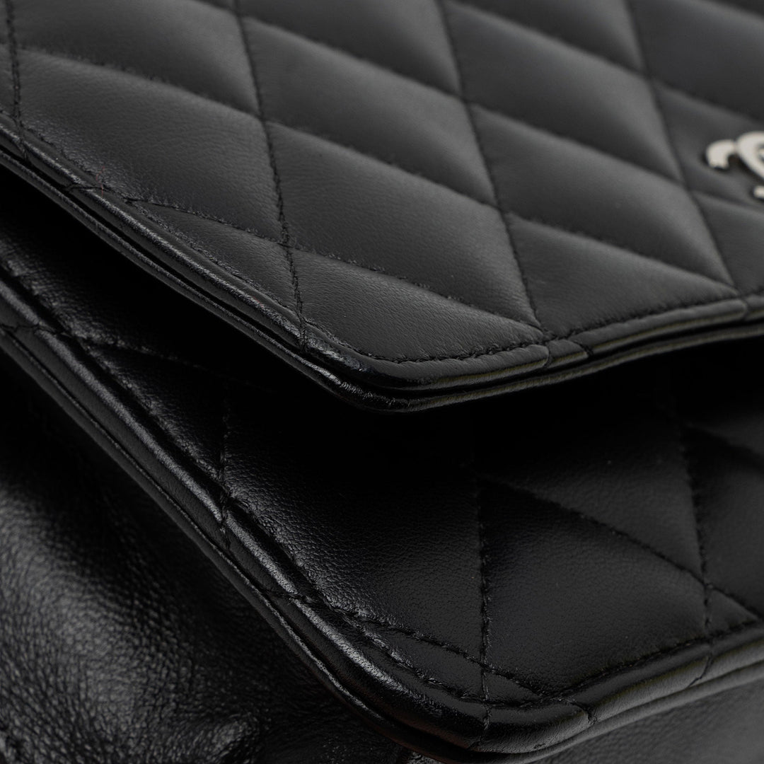 Top Quality Chanel Lambskin Classic Wallet on Chain (SHF-zqvIju)
