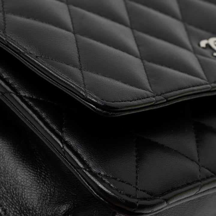Top Quality Chanel Lambskin Classic Wallet on Chain (SHF-zqvIju)