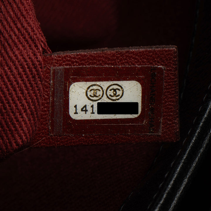 Top Quality Chanel Lambskin Just Mademoiselle Large Bowler Bag (SHF-xiVMoz)