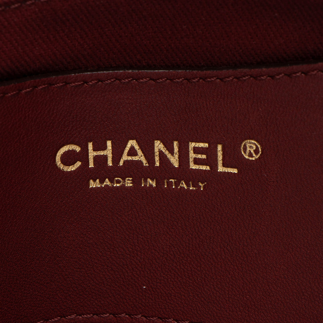 Top Quality Chanel Lambskin Just Mademoiselle Large Bowler Bag (SHF-xiVMoz)