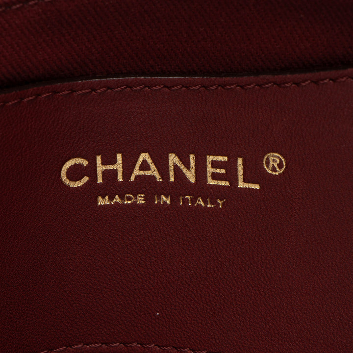 Top Quality Chanel Lambskin Just Mademoiselle Large Bowler Bag (SHF-xiVMoz)