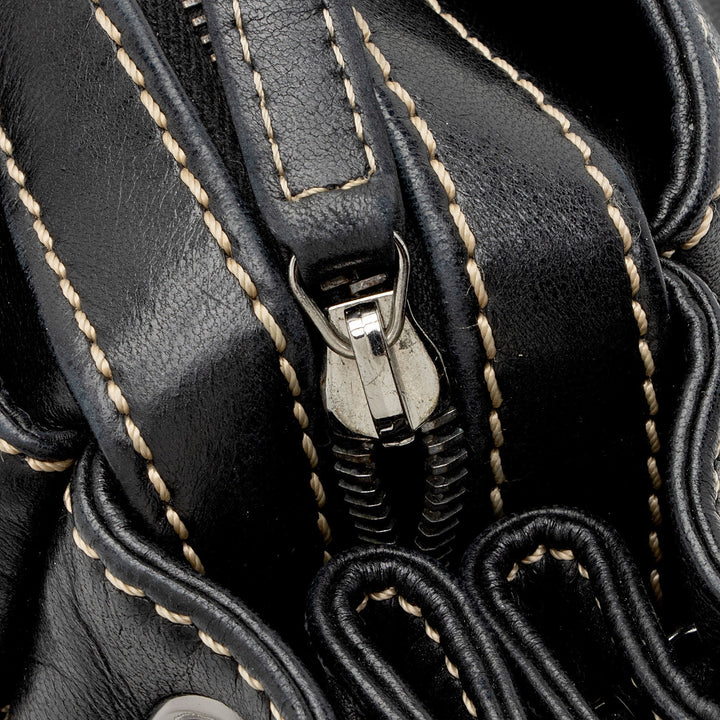 Top Quality Chanel Lambskin LAX Accordion Shoulder Bag (SHF-8qR2yb)