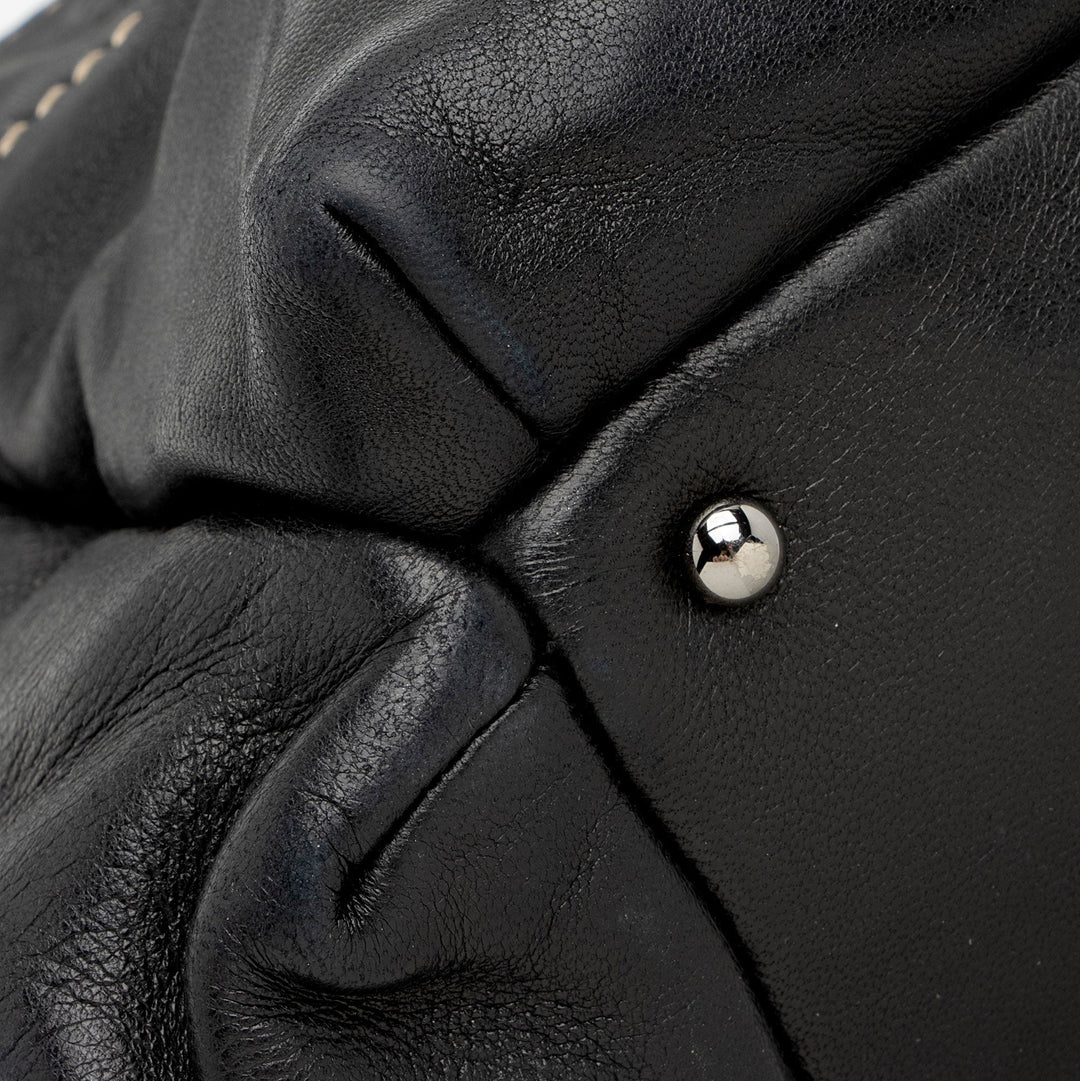 Top Quality Chanel Lambskin LAX Accordion Shoulder Bag (SHF-8qR2yb)