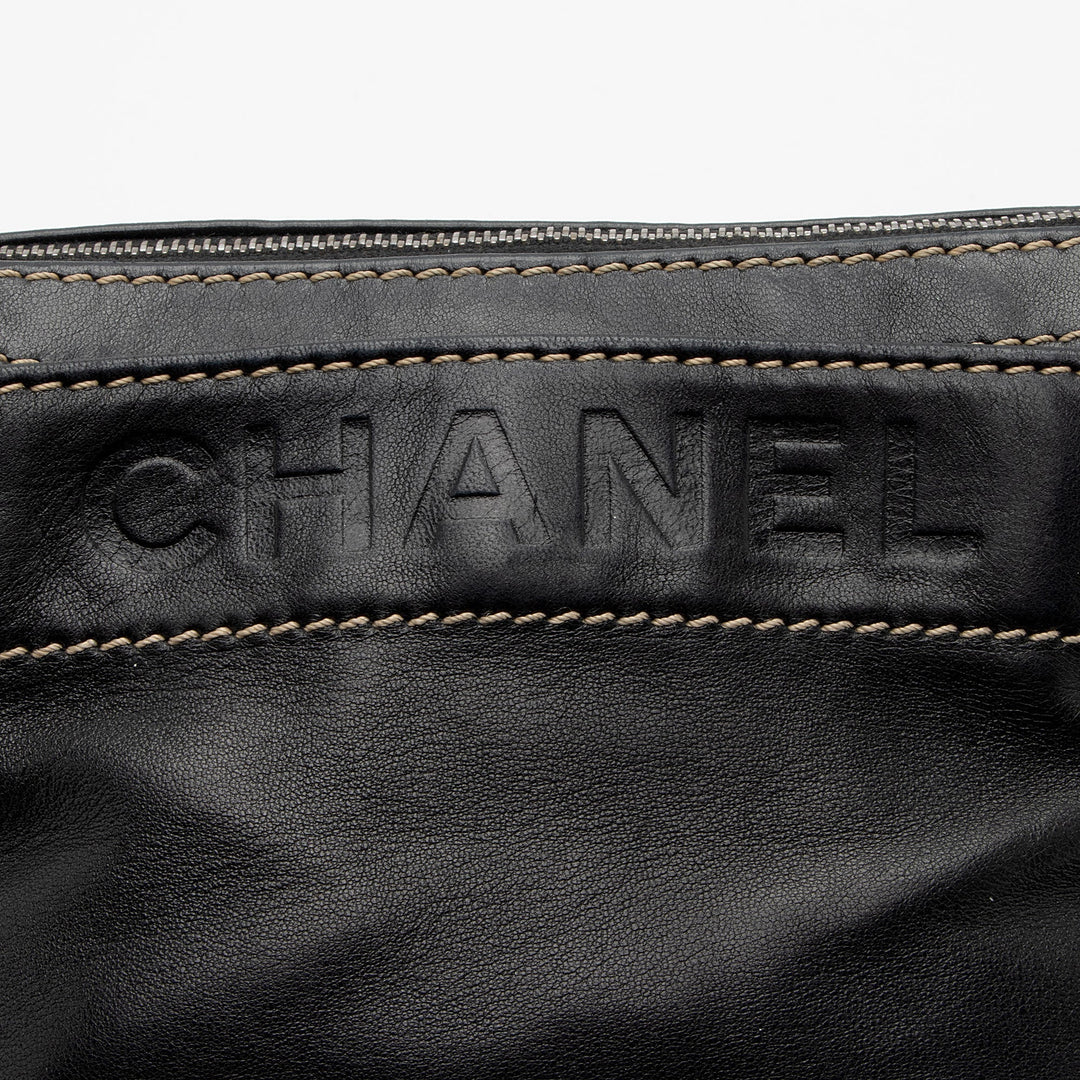 Top Quality Chanel Lambskin LAX Accordion Shoulder Bag (SHF-8qR2yb)