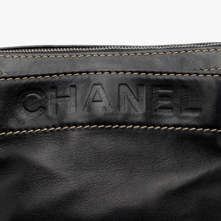Top Quality Chanel Lambskin LAX Accordion Shoulder Bag (SHF-8qR2yb)