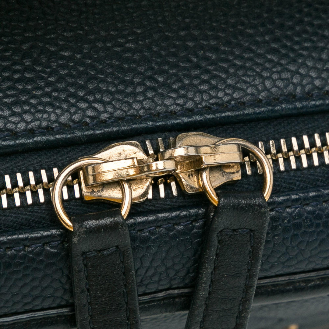 Top Quality Chanel Large Caviar CC Filigree Vanity Case (SHG-JUihwi)