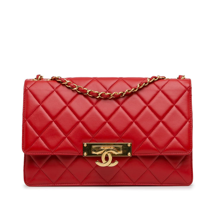 Top Quality Chanel Large Lambskin Golden Class Flap (SHG-dJzpw1)
