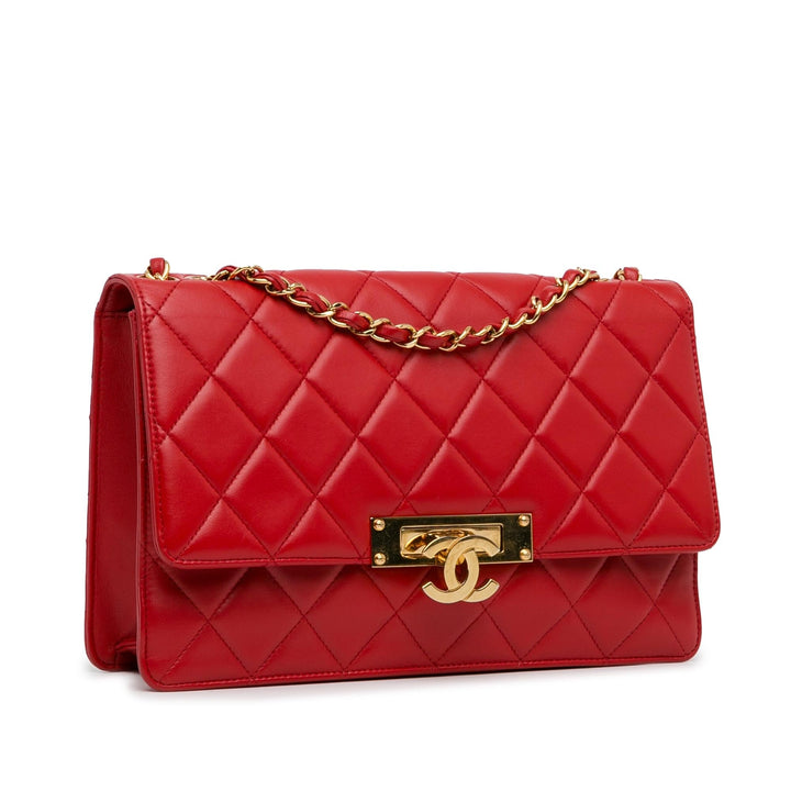 Top Quality Chanel Large Lambskin Golden Class Flap (SHG-dJzpw1)