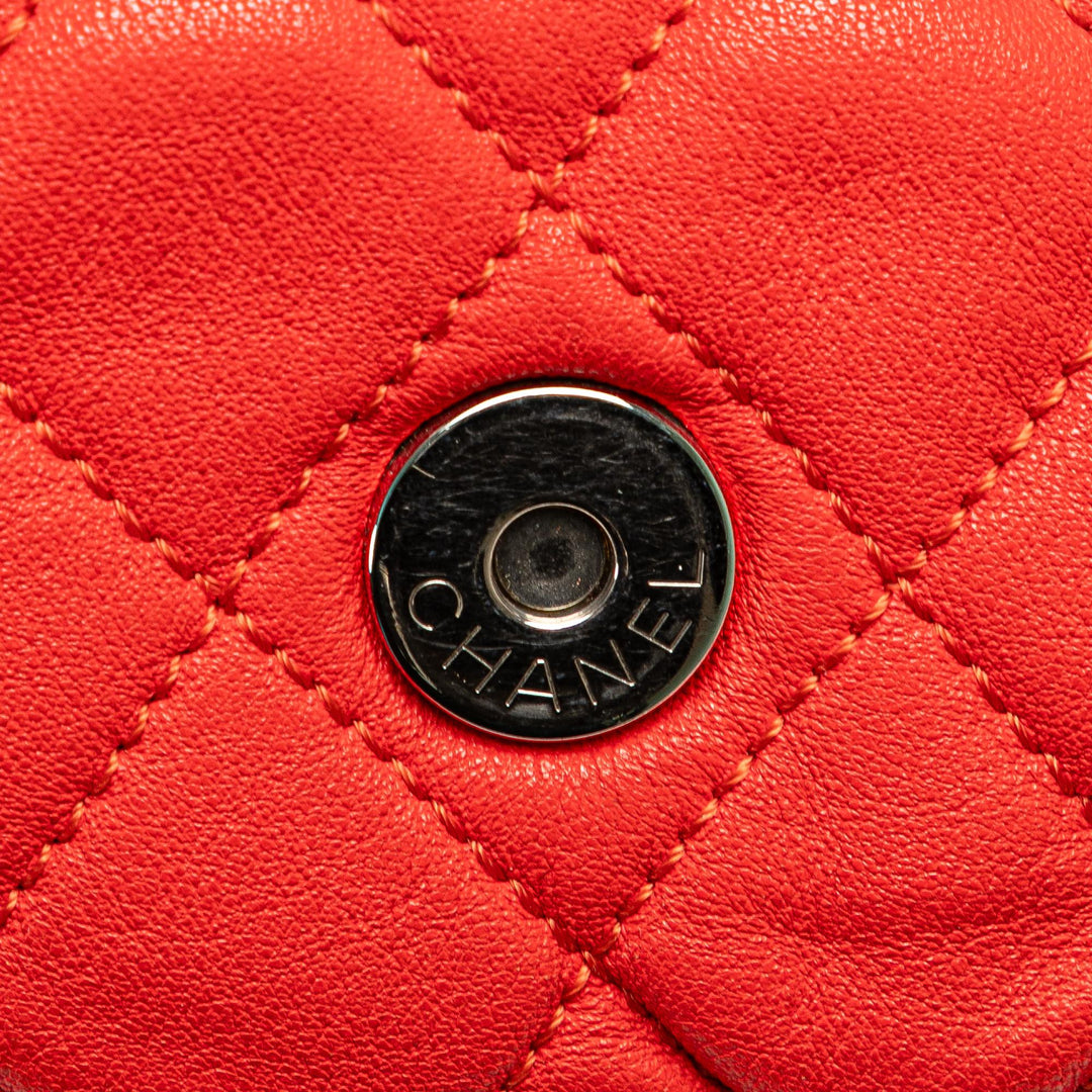 Top Quality Chanel Large Quilted Lambskin Chain Around Flap (SHG-oxVBMx)