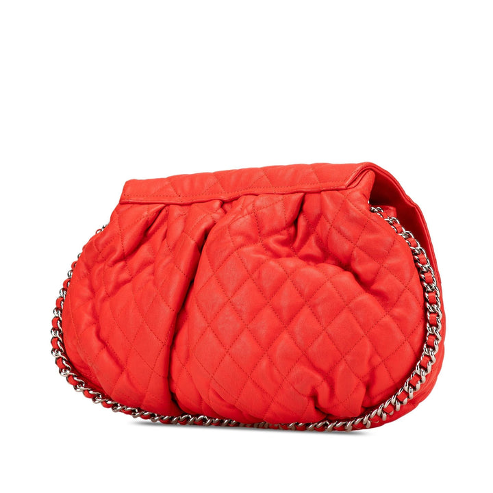 Top Quality Chanel Large Quilted Lambskin Chain Around Flap (SHG-oxVBMx)