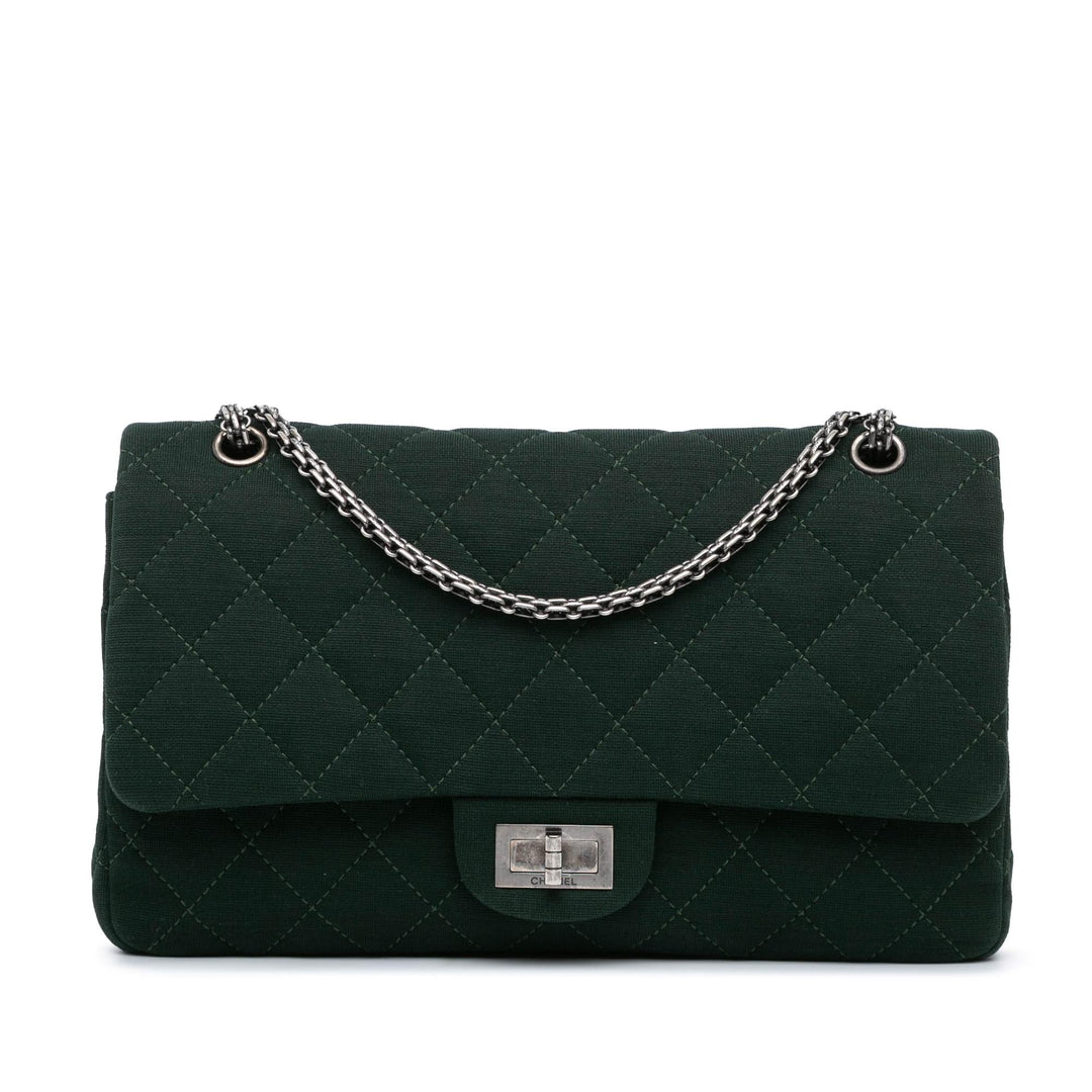 Top Quality Chanel Large Reissue 2.55 Jersey Double Flap 227 (SHG-win4V8)