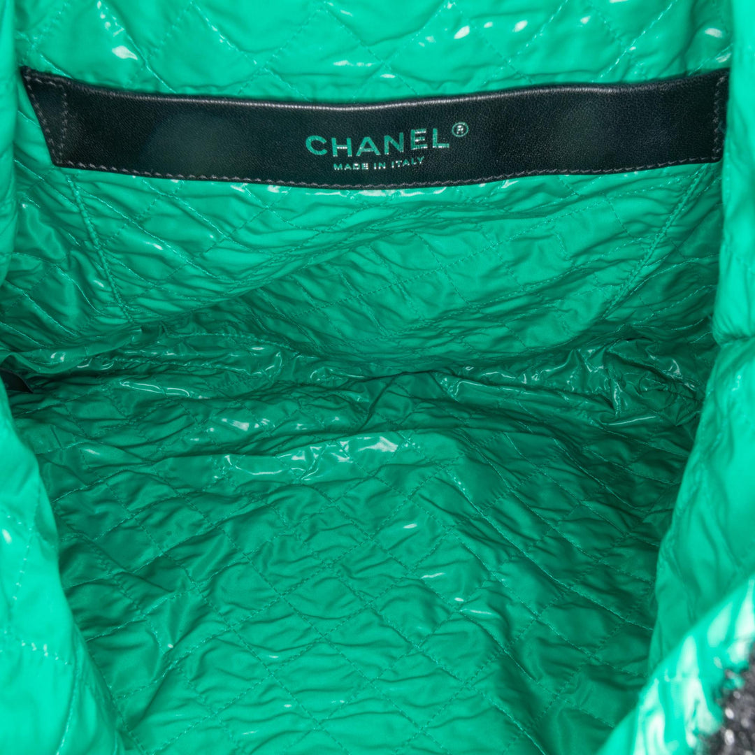 Top Quality Chanel Large Resin Embellished Tweed Robot Shopping Tote (SHG-eaYmZw)