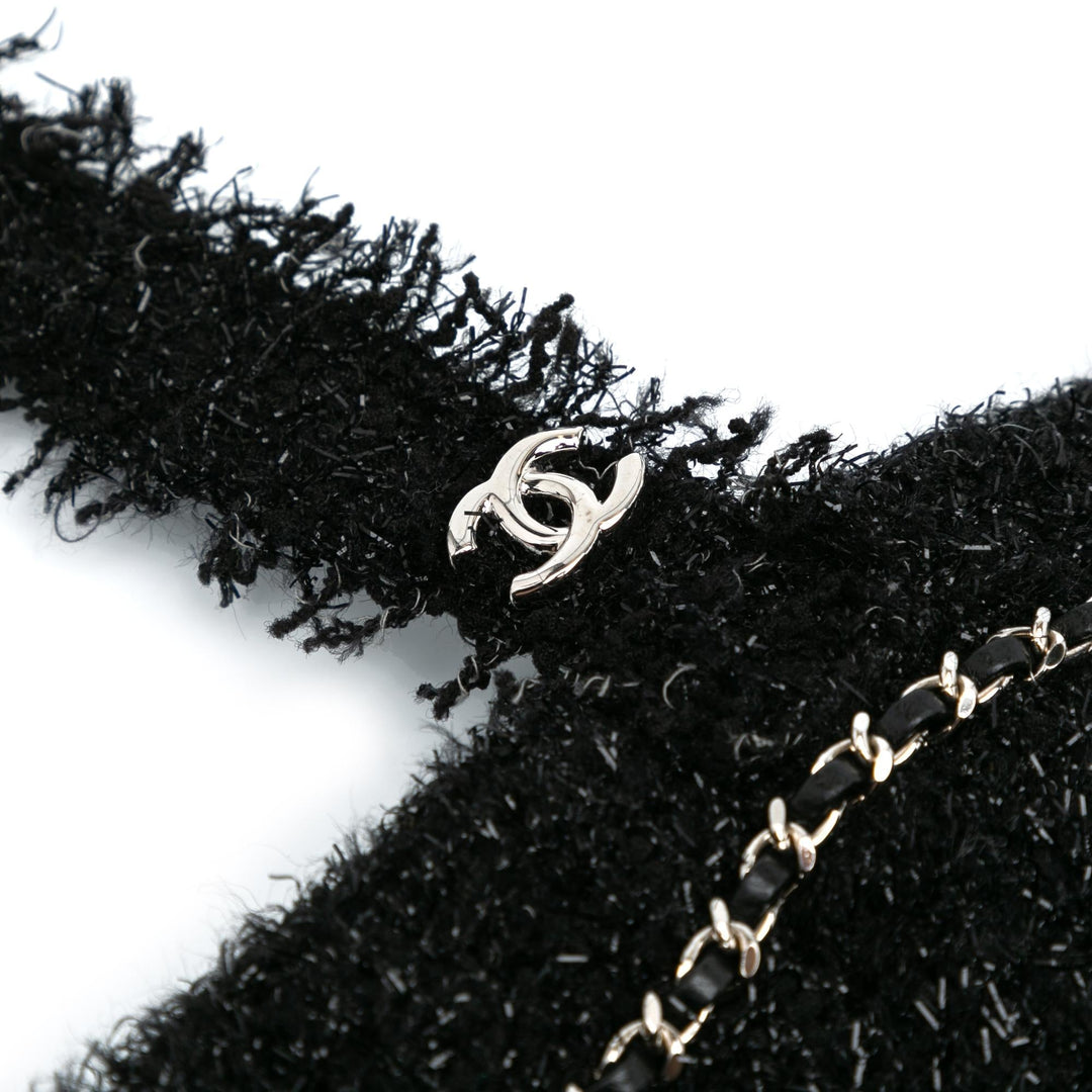 Top Quality Chanel Large Resin Embellished Tweed Robot Shopping Tote (SHG-eaYmZw)