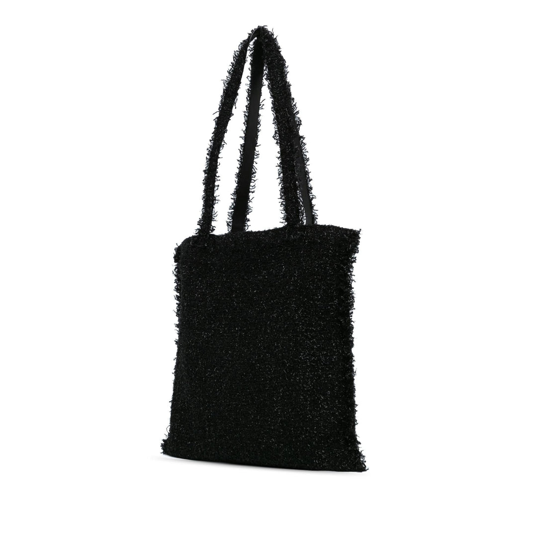 Top Quality Chanel Large Resin Embellished Tweed Robot Shopping Tote (SHG-eaYmZw)