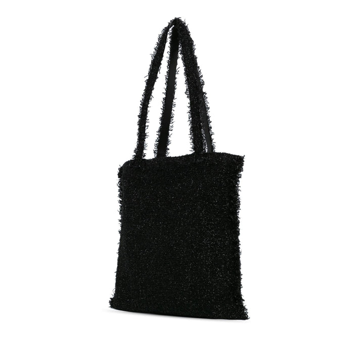 Top Quality Chanel Large Resin Embellished Tweed Robot Shopping Tote (SHG-eaYmZw)