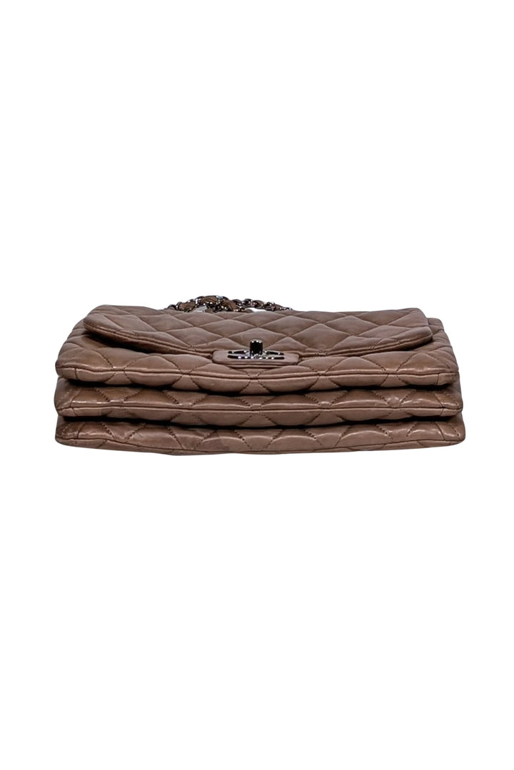 Top Quality Chanel - Light Brown Quilted Leather Flap Bag