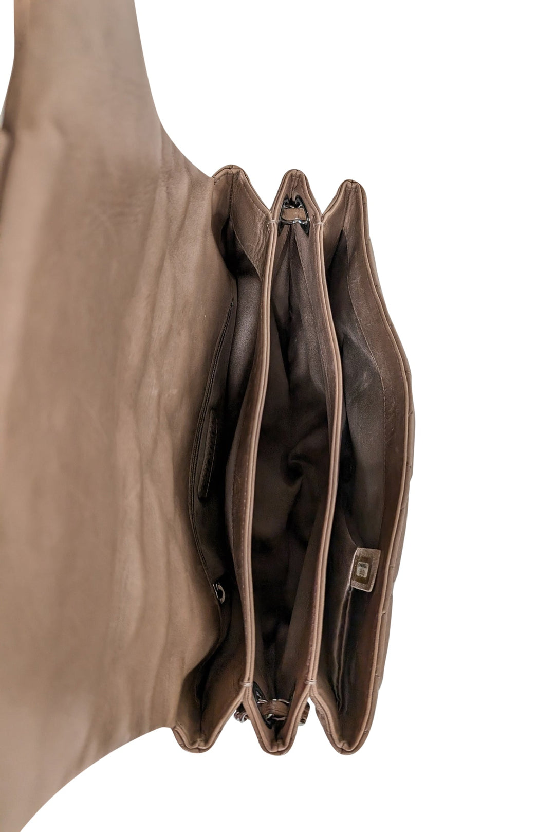 Top Quality Chanel - Light Brown Quilted Leather Flap Bag