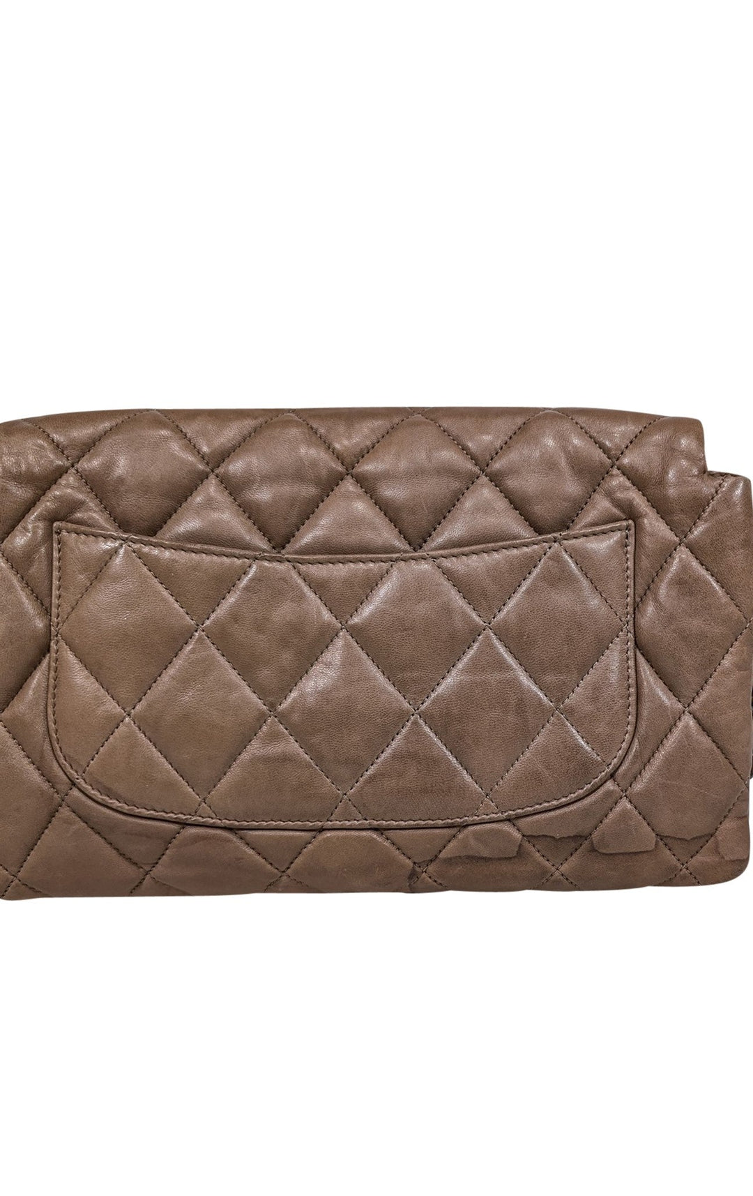 Top Quality Chanel - Light Brown Quilted Leather Flap Bag