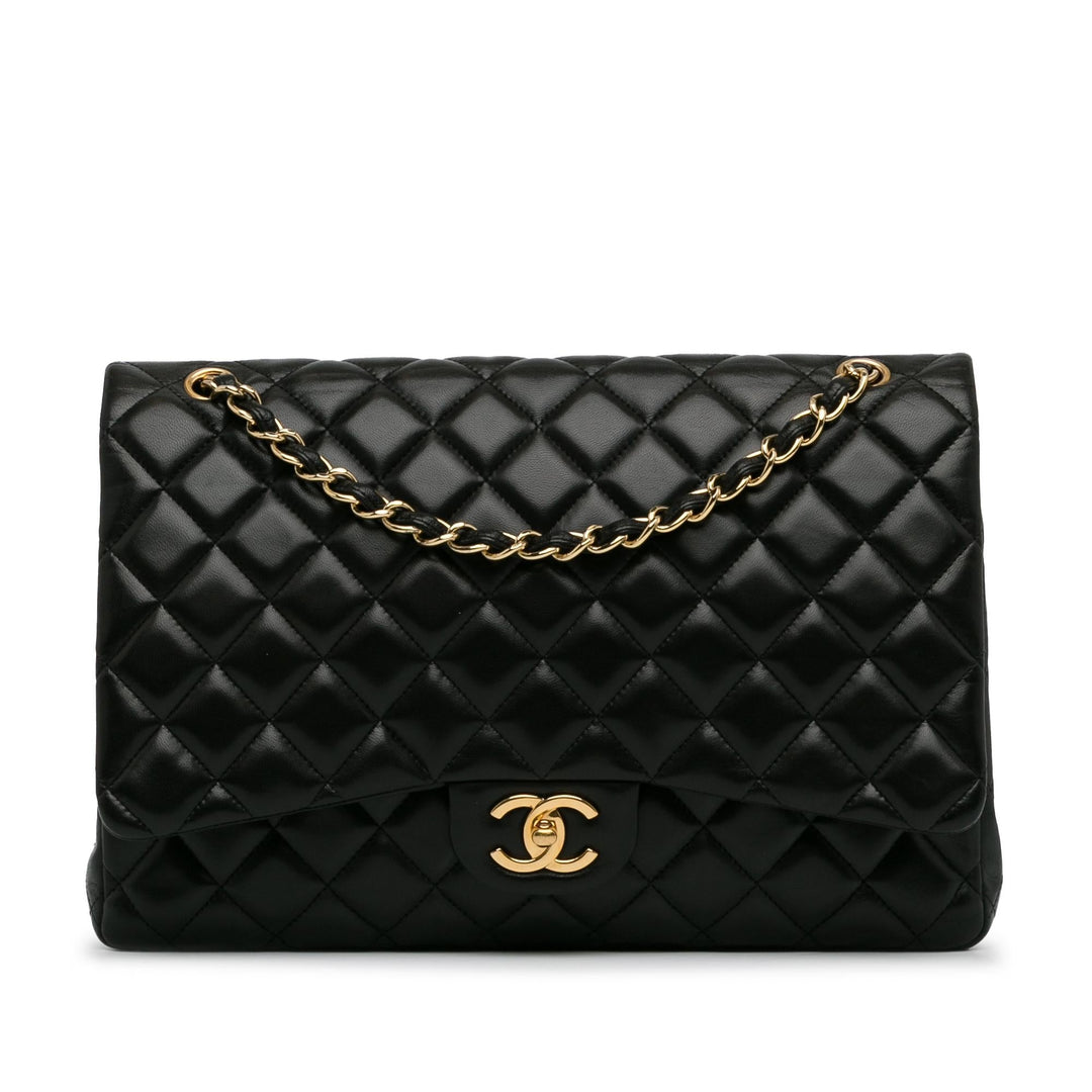 Top Quality Chanel Maxi Classic Lambskin Double Flap (SHG-UilY6L)