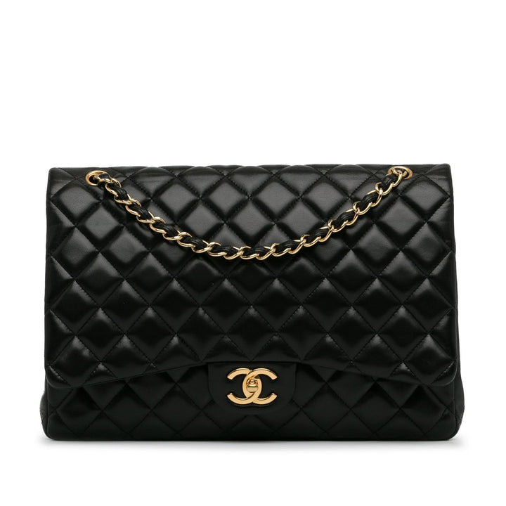 Top Quality Chanel Maxi Classic Lambskin Double Flap (SHG-UilY6L)