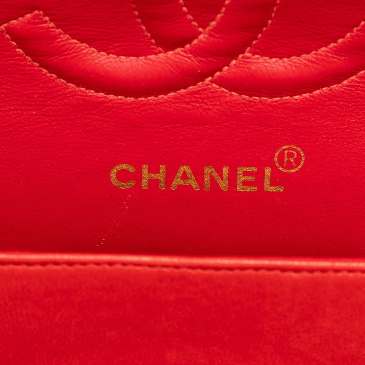 Top Quality Chanel Medium Chevron Lambskin Double Flap (SHG-8d3ILA)