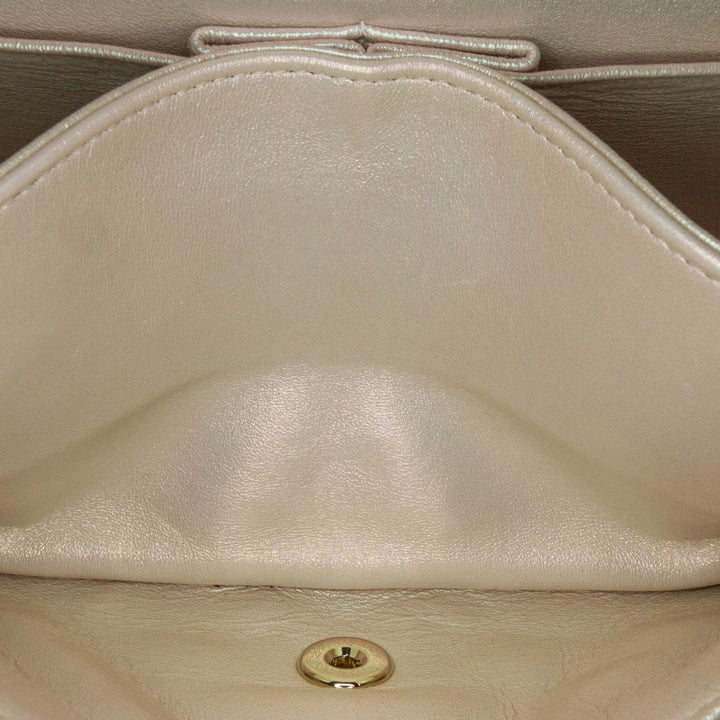 Top Quality Chanel Medium Classic Iridescent Lambskin Double Flap (SHG-kXZTzR)