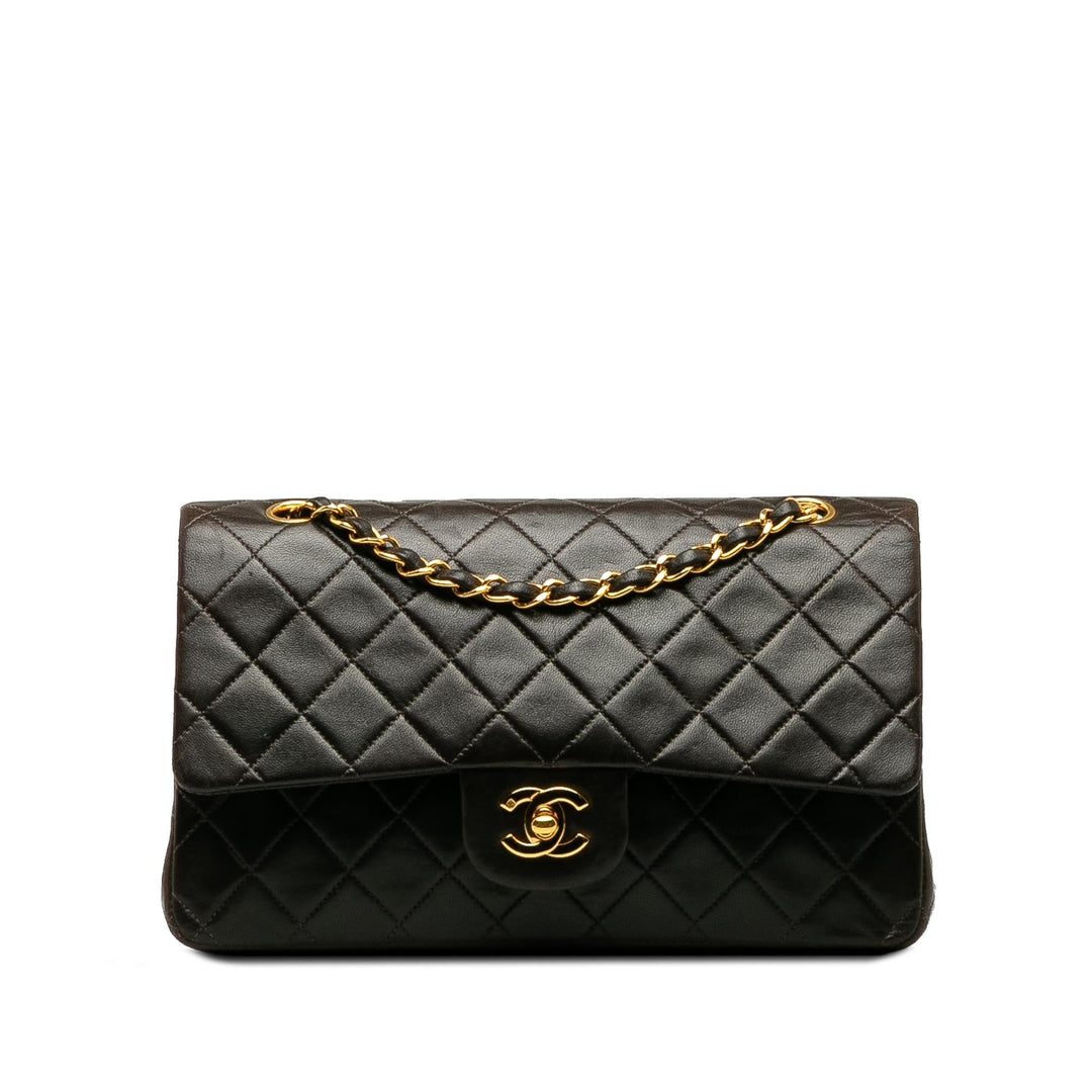 Top Quality Chanel Medium Classic Lambskin Double Flap (SHG-kZvYcH)