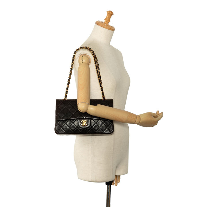 Top Quality Chanel Medium Classic Lambskin Double Flap (SHG-kZvYcH)